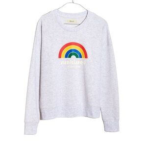 MADEWELL Sunkissed Beach Club Graphic Mainstay Sweatshirt AN438